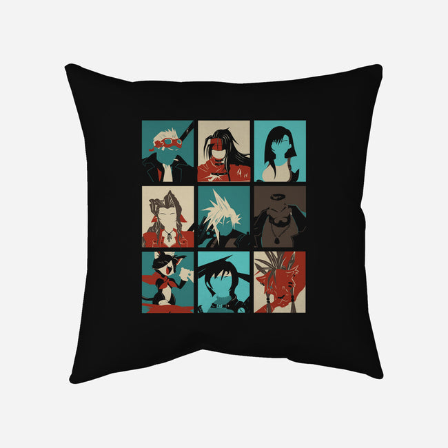 Final Pop-none non-removable cover w insert throw pillow-Donnie