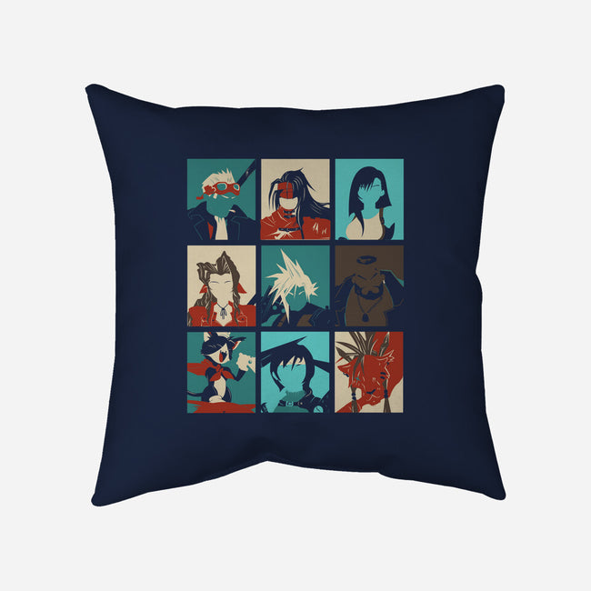 Final Pop-none non-removable cover w insert throw pillow-Donnie