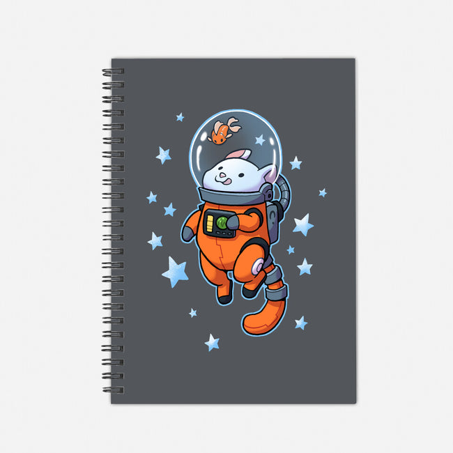 Catstronaut-none dot grid notebook-DoOomcat