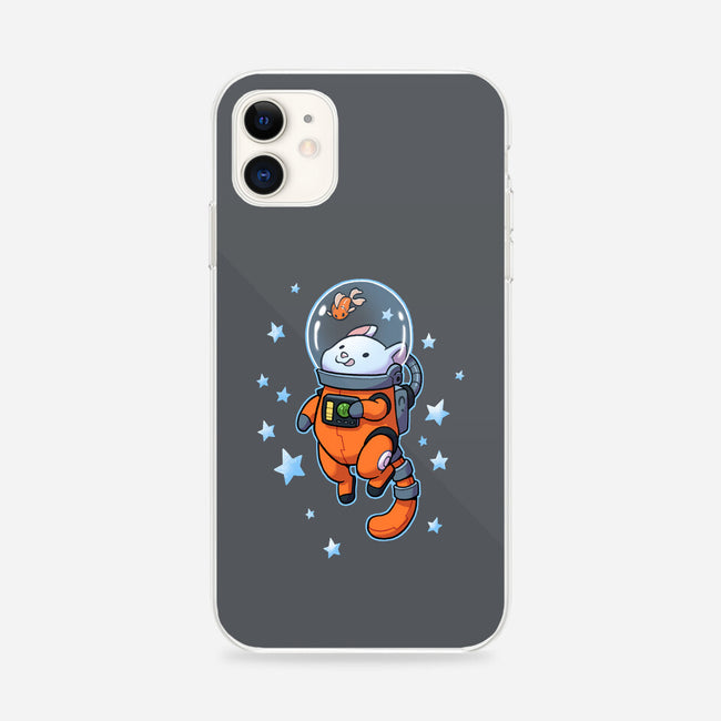 Catstronaut-iphone snap phone case-DoOomcat