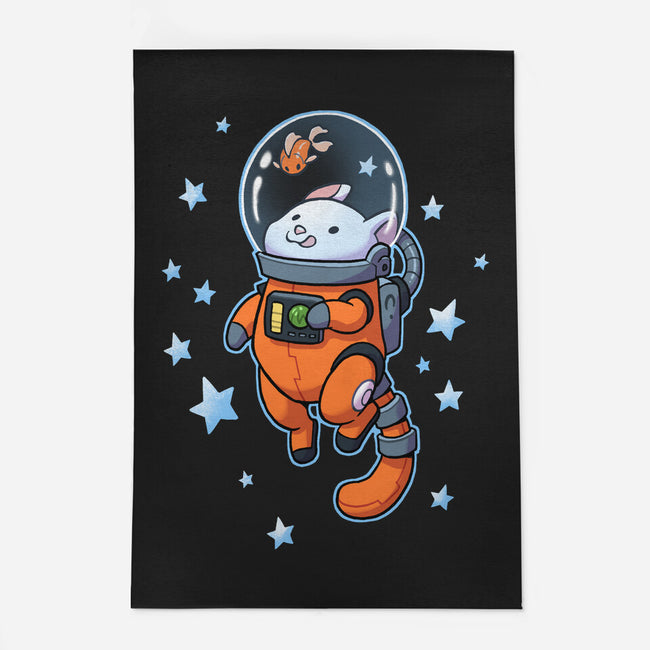 Catstronaut-none outdoor rug-DoOomcat