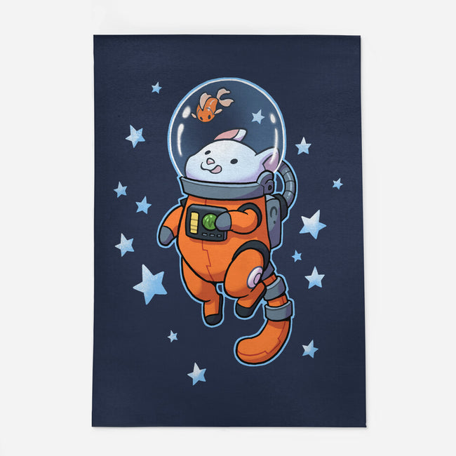 Catstronaut-none outdoor rug-DoOomcat