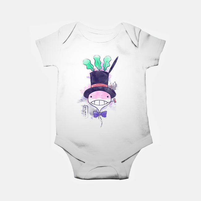 Turnip In Watercolor-baby basic onesie-Donnie