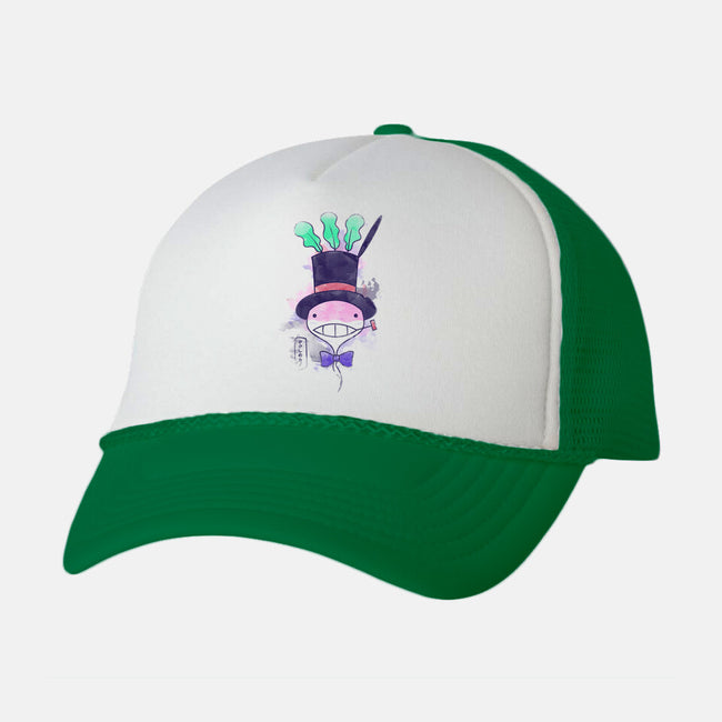 Turnip In Watercolor-unisex trucker hat-Donnie
