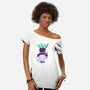 Turnip In Watercolor-womens off shoulder tee-Donnie
