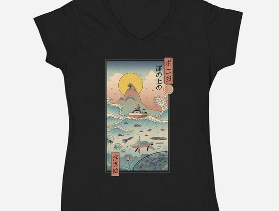 Ukiyo-E By The Sea