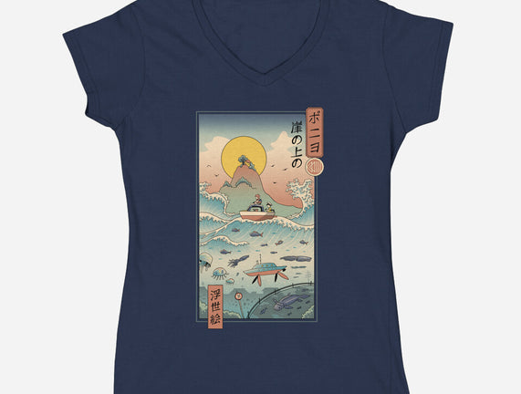 Ukiyo-E By The Sea