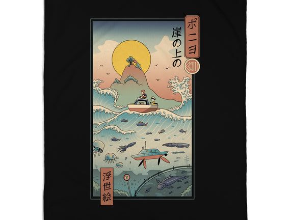 Ukiyo-E By The Sea