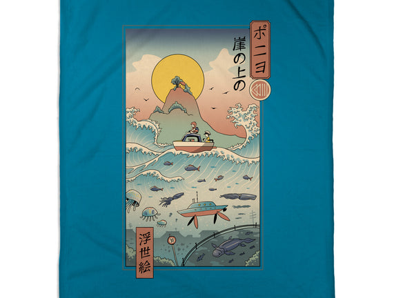 Ukiyo-E By The Sea