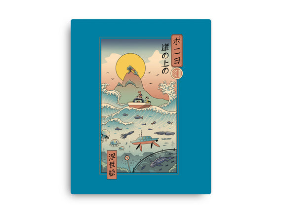 Ukiyo-E By The Sea