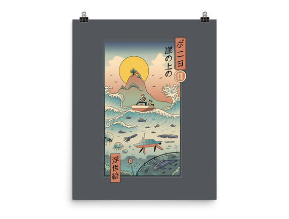 Ukiyo-E By The Sea