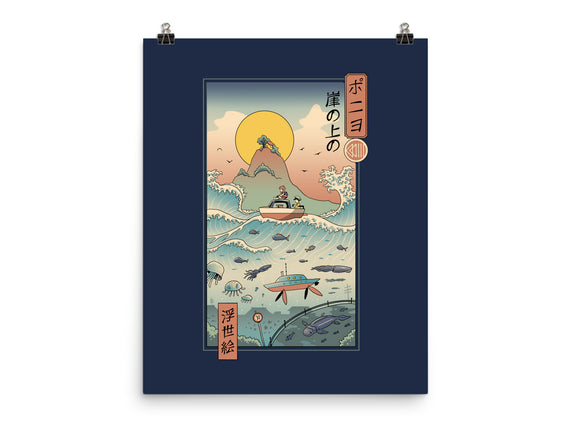 Ukiyo-E By The Sea
