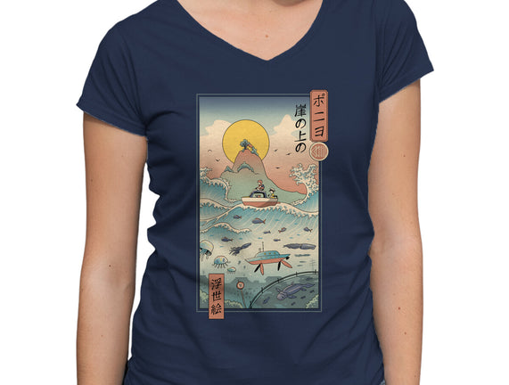 Ukiyo-E By The Sea