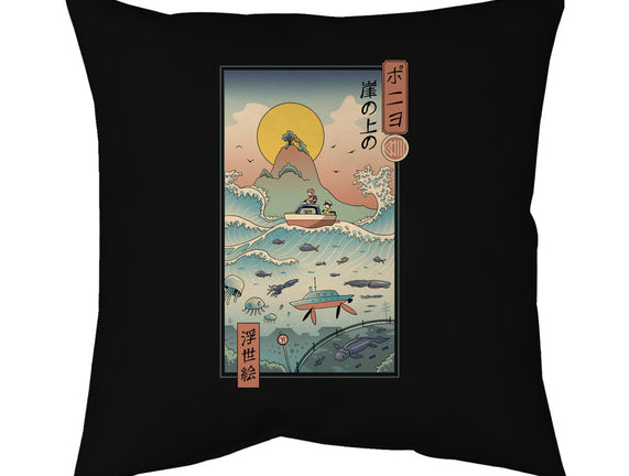 Ukiyo-E By The Sea