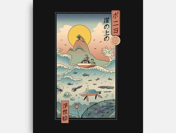 Ukiyo-E By The Sea