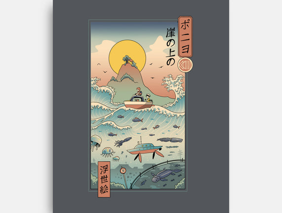 Ukiyo-E By The Sea