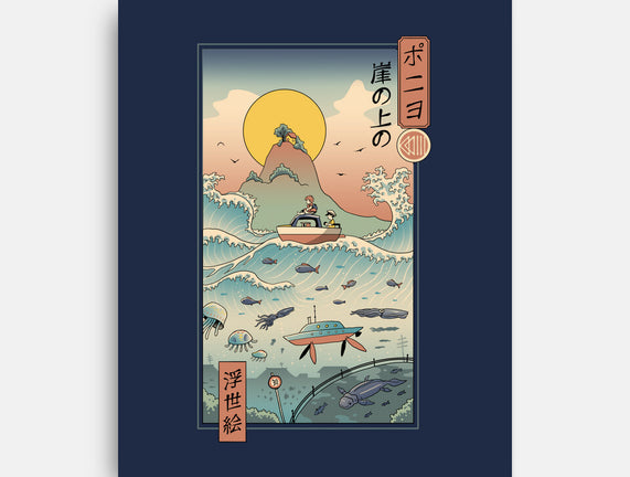 Ukiyo-E By The Sea