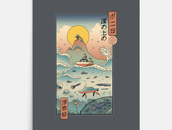 Ukiyo-E By The Sea