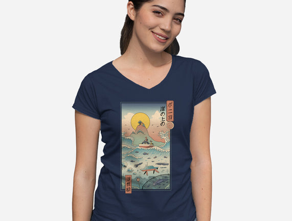 Ukiyo-E By The Sea