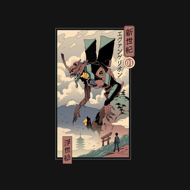 Eva Ukiyo-E-womens racerback tank-vp021