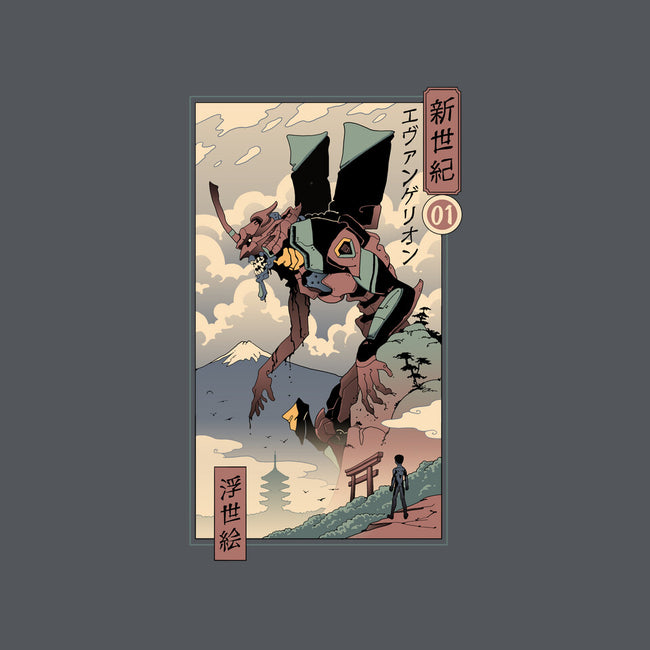 Eva Ukiyo-E-unisex kitchen apron-vp021