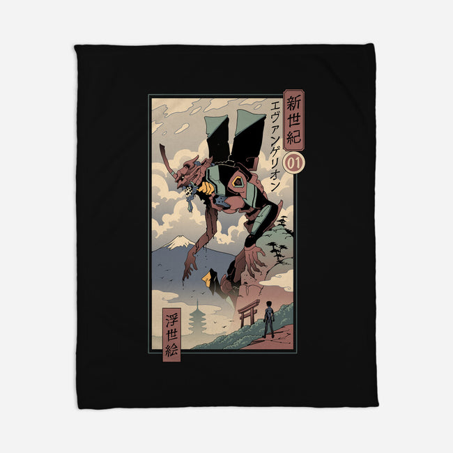 Eva Ukiyo-E-none fleece blanket-vp021