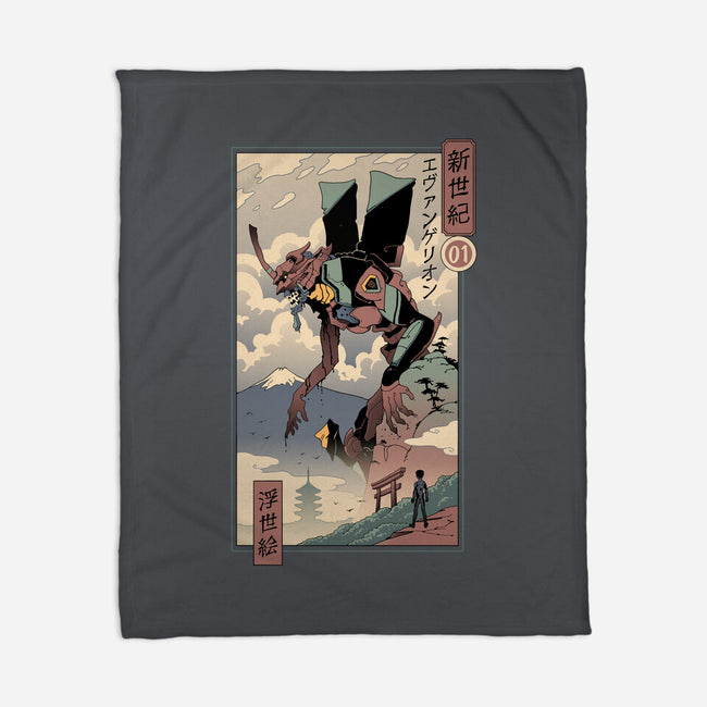 Eva Ukiyo-E-none fleece blanket-vp021