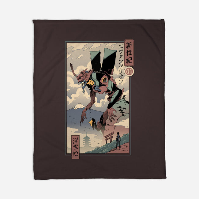 Eva Ukiyo-E-none fleece blanket-vp021