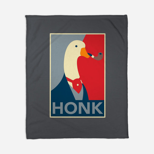 Honk 4 President-none fleece blanket-zody