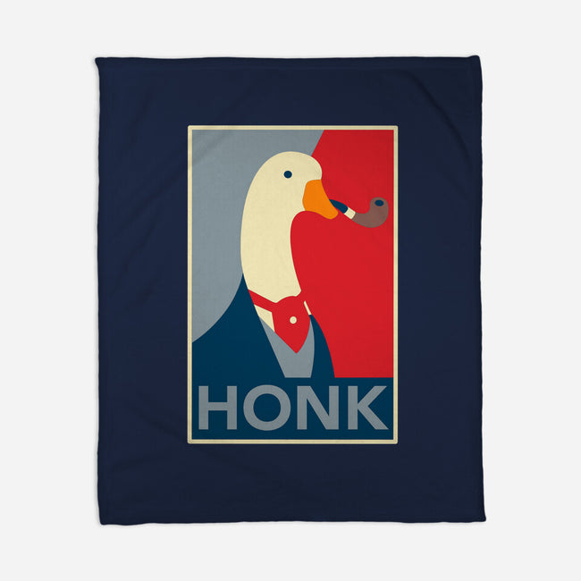 Honk 4 President-none fleece blanket-zody