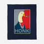 Honk 4 President-none fleece blanket-zody