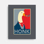 Honk 4 President-none stretched canvas-zody