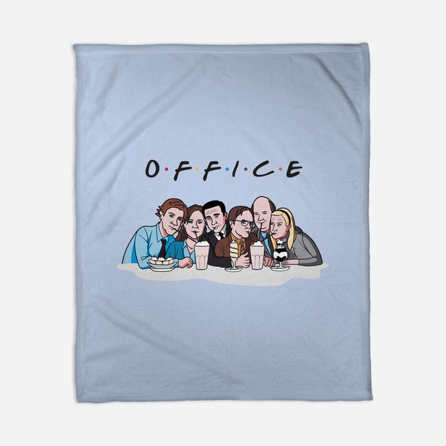 OFFICE-none fleece blanket-jasesa