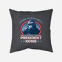 President Kong-none removable cover throw pillow-DCLawrence