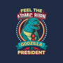 President Zilla-unisex kitchen apron-DCLawrence