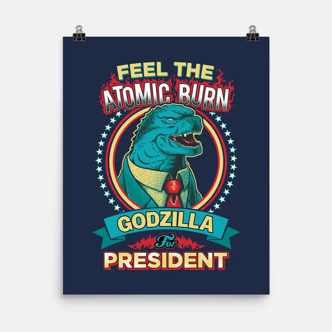 President Zilla-none matte poster-DCLawrence