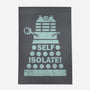 Self Isolate!-none outdoor rug-kg07