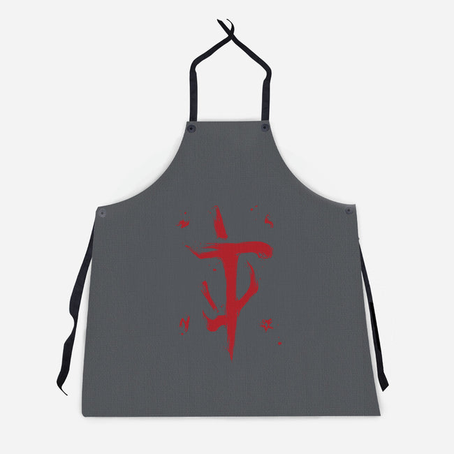 Slayer Symbol-unisex kitchen apron-xMorfina