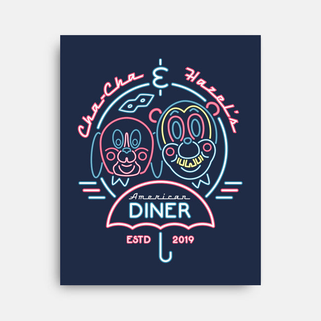 An Ordinary Diner-none stretched canvas-Nemons