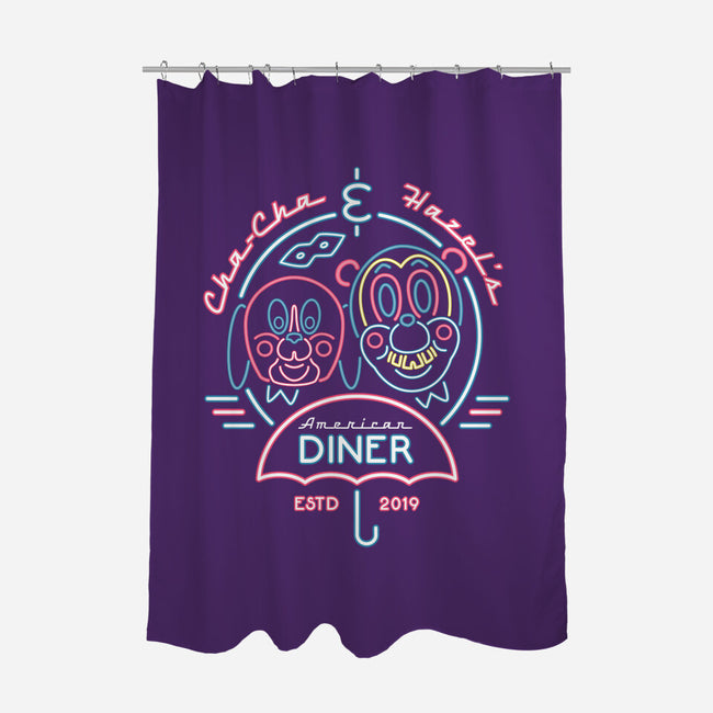 An Ordinary Diner-none polyester shower curtain-Nemons