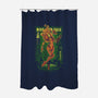 S Journey-none polyester shower curtain-ilustrata