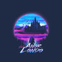 Anor Londo Postcard-none fleece blanket-dandingeroz