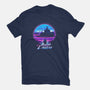 Anor Londo Postcard-mens basic tee-dandingeroz