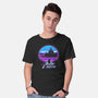 Anor Londo Postcard-mens basic tee-dandingeroz