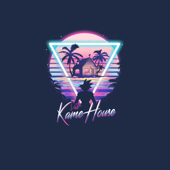 Kame Island Postcard-mens basic tee-dandingeroz