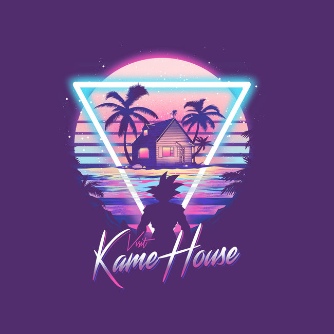 Kame Island Postcard-none zippered laptop sleeve-dandingeroz