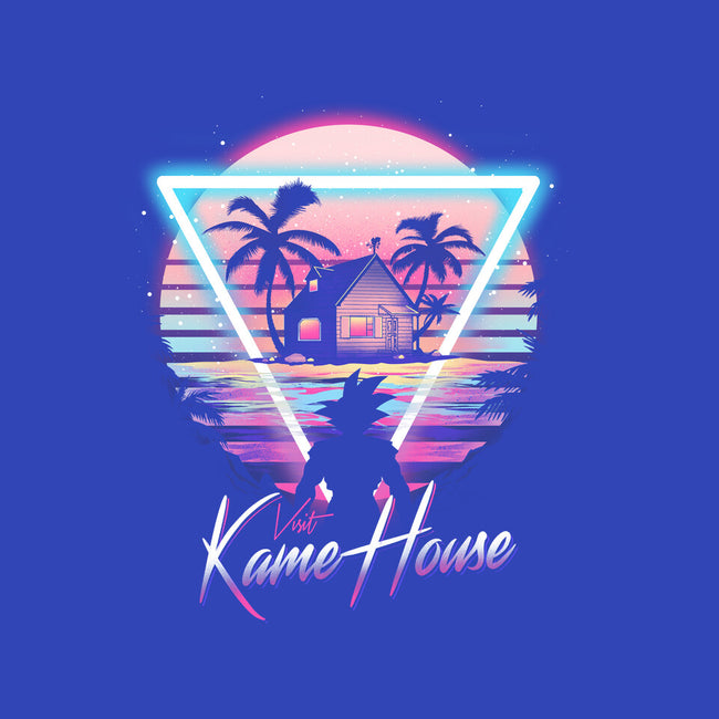 Kame Island Postcard-unisex kitchen apron-dandingeroz
