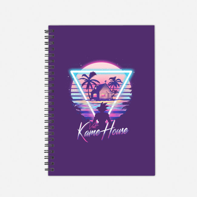 Kame Island Postcard-none dot grid notebook-dandingeroz