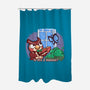 Is This A Monster?-none polyester shower curtain-sarkasmtek