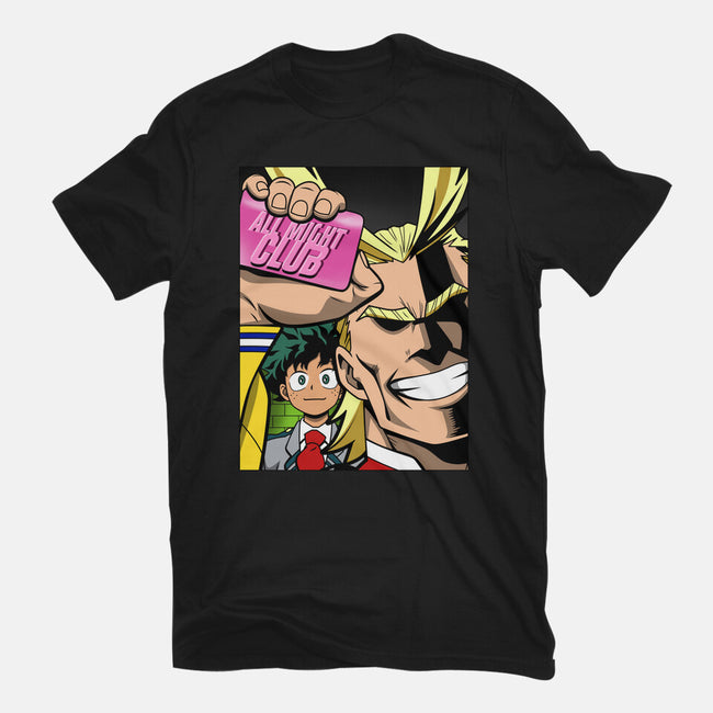 All Might Club-unisex basic tee-Boggs Nicolas